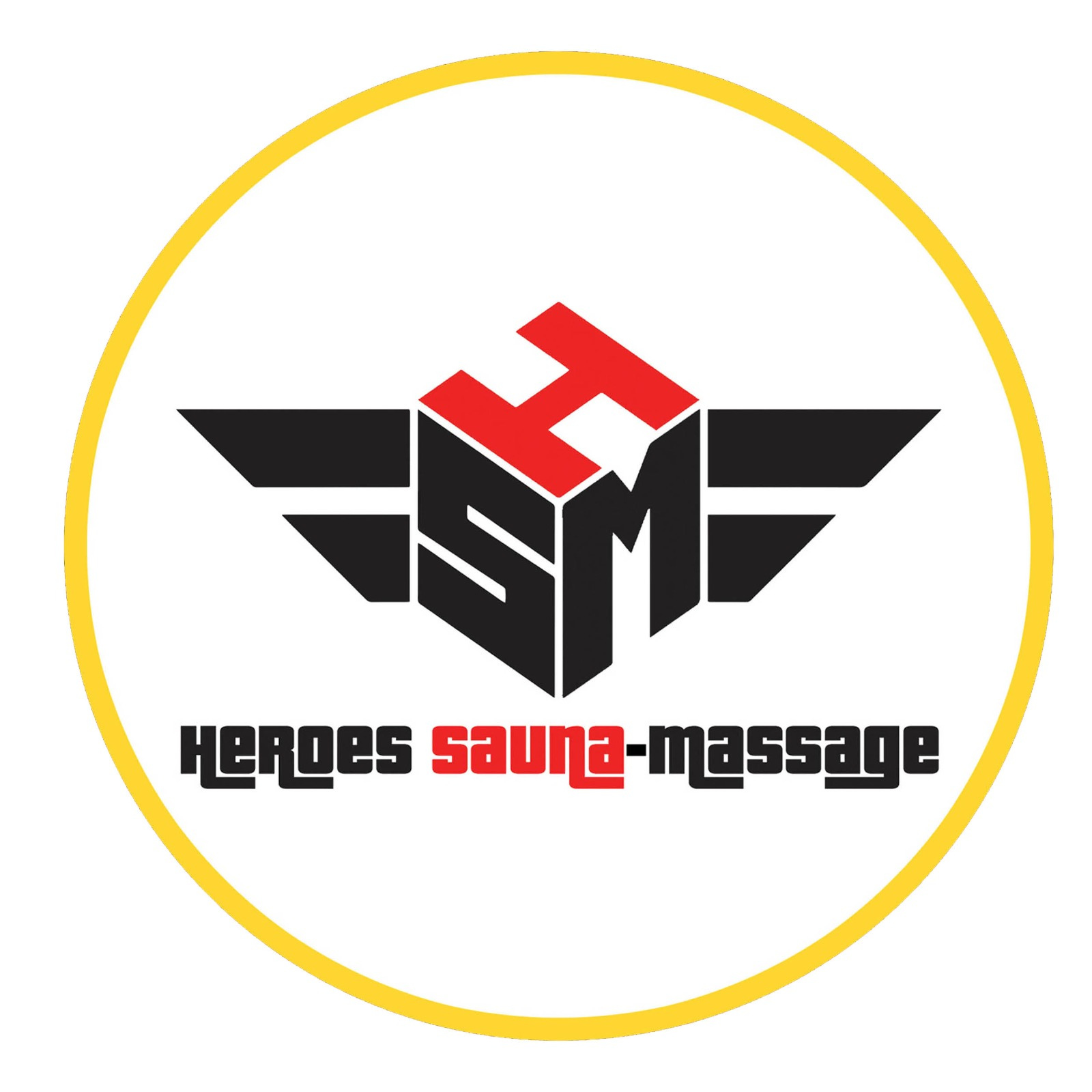 Heroes Sauna and Massage logo